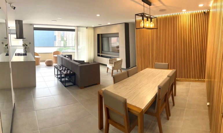 Venta de Apartamento Nuevo Amoblado en Ciudad del Rio El Poblado Medellin